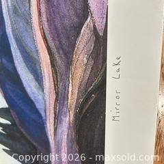 MaxSold Auction: Unframed “Mirror Lake” fine art print by Franklin Carmichael  - Ancaster (Ontario, Canada) SELLER MANAGED Downsizing Online Auction - Galley Rd