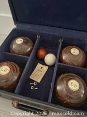 MaxSold Auction: 1935 Lawn Bowling Set - Toronto (Ontario, Canada) SELLER MANAGED Downsizing Online Auction - Shudell Avenue