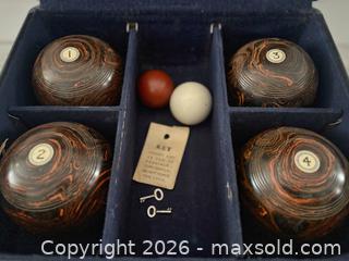MaxSold Auction: 1935 Lawn Bowling Set - Toronto (Ontario, Canada) SELLER MANAGED Downsizing Online Auction - Shudell Avenue