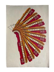 MaxSold Auction: Charles Pachter Streetcar Headdress Print - Toronto (Ontario, Canada) SELLER MANAGED Downsizing Online Auction - Shudell Avenue