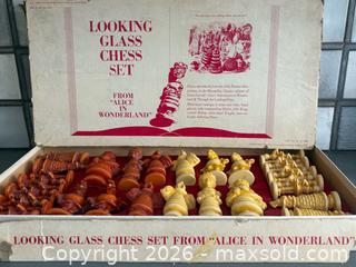 MaxSold Auction: Looking Glass Chess Set - Toronto (Ontario, Canada) SELLER MANAGED Downsizing Online Auction - Shudell Avenue