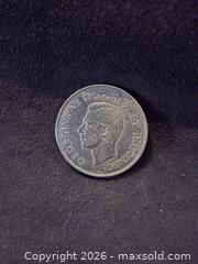 MaxSold Auction: 1940 Silver 50 Cent Coin - Loyalist (Ontario, Canada) SELLER MANAGED Downsizing Online Auction - Somerset Drive