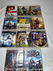 MaxSold Auction: 11 Play station 3 games  - Toronto (Ontario, Canada) SELLER MANAGED Downsizing Online Auction -  Palamar Road