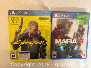 MaxSold Auction: 2 Ps4 Games Mafia3 & cyberpunk - Toronto (Ontario, Canada) SELLER MANAGED Downsizing Online Auction -  Palamar Road