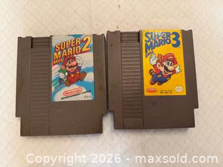 MaxSold Auction: 2 vintage Nintendo Nes games  - Toronto (Ontario, Canada) SELLER MANAGED Downsizing Online Auction -  Palamar Road