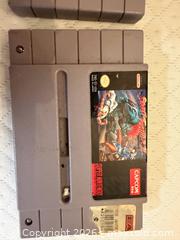 MaxSold Auction: 2 vintage Super Nintendo Games - Toronto (Ontario, Canada) SELLER MANAGED Downsizing Online Auction -  Palamar Road
