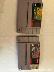 MaxSold Auction: 2 vintage Super Nintendo Games - Toronto (Ontario, Canada) SELLER MANAGED Downsizing Online Auction -  Palamar Road