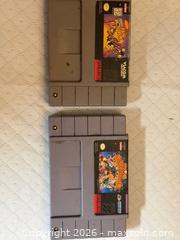 MaxSold Auction: 2 vintage Super Nintendo Games - Toronto (Ontario, Canada) SELLER MANAGED Downsizing Online Auction -  Palamar Road