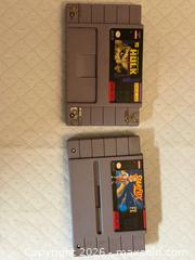 MaxSold Auction: 2 vintage Super Nintendo Games - Toronto (Ontario, Canada) SELLER MANAGED Downsizing Online Auction -  Palamar Road