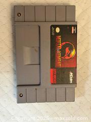 MaxSold Auction: 2 vintage Super Nintendo Games - Toronto (Ontario, Canada) SELLER MANAGED Downsizing Online Auction -  Palamar Road
