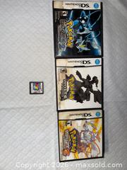 MaxSold Auction: 3 Ds Nintendo games  - Toronto (Ontario, Canada) SELLER MANAGED Downsizing Online Auction -  Palamar Road