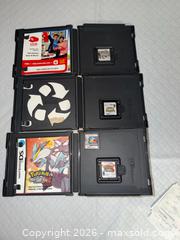 MaxSold Auction: 3 Ds Nintendo games  - Toronto (Ontario, Canada) SELLER MANAGED Downsizing Online Auction -  Palamar Road