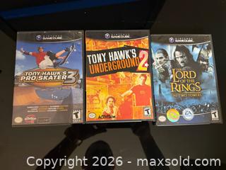 MaxSold Auction: 3 game cube games  - Toronto (Ontario, Canada) SELLER MANAGED Downsizing Online Auction -  Palamar Road