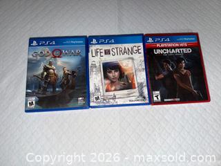 MaxSold Auction: 3 PS4 games  - Toronto (Ontario, Canada) SELLER MANAGED Downsizing Online Auction -  Palamar Road