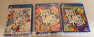 MaxSold Auction: 3 Wii game just dance  - Toronto (Ontario, Canada) SELLER MANAGED Downsizing Online Auction -  Palamar Road