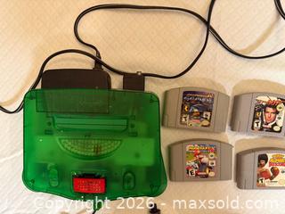 MaxSold Auction: Nintendo 64 & games  - Toronto (Ontario, Canada) SELLER MANAGED Downsizing Online Auction -  Palamar Road