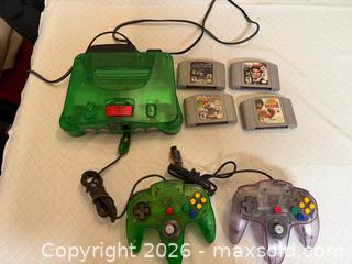 MaxSold Auction: Nintendo 64 & games  - Toronto (Ontario, Canada) SELLER MANAGED Downsizing Online Auction -  Palamar Road