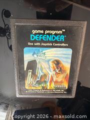 MaxSold Auction: Vintage Atari game DEFENDER  - Toronto (Ontario, Canada) SELLER MANAGED Downsizing Online Auction -  Palamar Road