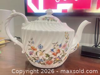 MaxSold Auction: Aynsley Bone China Teapot, Cottage Garden Floral - New Westminster (British Columbia, Canada) SELLER MANAGED Estate Sale Online Auction - Jamieson Court