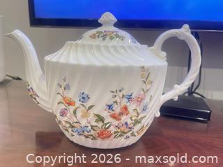 MaxSold Auction: Aynsley Bone China Teapot, Cottage Garden Floral - New Westminster (British Columbia, Canada) SELLER MANAGED Estate Sale Online Auction - Jamieson Court