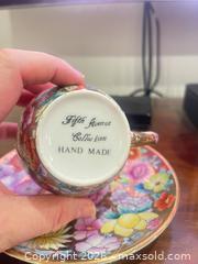MaxSold Auction: Fifth Avenue Collection Porcelain Teacup & Saucer Set, 2 Cups - New Westminster (British Columbia, Canada) SELLER MANAGED Estate Sale Online Auction - Jamieson Court