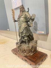 MaxSold Auction: Guan Gong Copper Statue  - New Westminster (British Columbia, Canada) SELLER MANAGED Estate Sale Online Auction - Jamieson Court