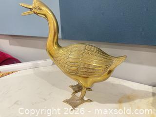 MaxSold Auction: Large Bronze Decorative Figurine, Gold Tone with Antique Patina - New Westminster (British Columbia, Canada) SELLER MANAGED Estate Sale Online Auction - Jamieson Court
