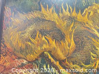 MaxSold Auction: Oil painting (print) with wooden frame  - New Westminster (British Columbia, Canada) SELLER MANAGED Estate Sale Online Auction - Jamieson Court