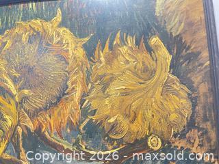 MaxSold Auction: Oil painting (print) with wooden frame  - New Westminster (British Columbia, Canada) SELLER MANAGED Estate Sale Online Auction - Jamieson Court