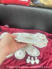 MaxSold Auction: Royal Albert Petit Points Bone China Dinner & Serving Set 25 pieces  - New Westminster (British Columbia, Canada) SELLER MANAGED Estate Sale Online Auction - Jamieson Court