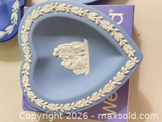 MaxSold Auction: Wedgwood Small Jasperware Decorative Plate, Light & Dark Blue - New Westminster (British Columbia, Canada) SELLER MANAGED Estate Sale Online Auction - Jamieson Court