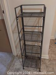 MaxSold Auction: Folding Metal Shelf - Upper Darby Township (Pennsylvania, USA) SELLER MANAGED Estate Sale Online Auction - State Road (CONDO)