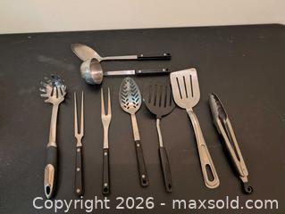 MaxSold Auction: Lot of Utensils and Holder - Vintage Ecko  - Upper Darby Township (Pennsylvania, USA) SELLER MANAGED Estate Sale Online Auction - State Road (CONDO)