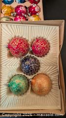 MaxSold Auction: Vintage Glass Christmas Ornament Lot - Upper Darby Township (Pennsylvania, USA) SELLER MANAGED Estate Sale Online Auction - State Road (CONDO)