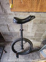 MaxSold Auction: 20-inch Black Unicycle with Steel Frame (Unicycle.com Hub) - Toronto (Ontario, Canada) SELLER MANAGED Moving Online Auction - Enfield Avenue