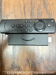 MaxSold Auction: Amazon Fire TV Stick with Alexa Voice Remote - Black - Toronto (Ontario, Canada) SELLER MANAGED Moving Online Auction - Enfield Avenue