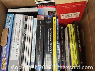 MaxSold Auction: Assorted Academic Books & Workbooks — Mathematics, Physics, Engineering - Toronto (Ontario, Canada) SELLER MANAGED Moving Online Auction - Enfield Avenue