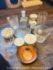 MaxSold Auction: Assorted Ceramic & Copper-Tone Decorative Bowls & Vases, 5–9 pcs - Toronto (Ontario, Canada) SELLER MANAGED Moving Online Auction - Enfield Avenue