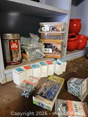 MaxSold Auction: Assorted Screws Kit — Hardware / Fasteners - Toronto (Ontario, Canada) SELLER MANAGED Moving Online Auction - Enfield Avenue