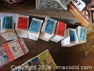 MaxSold Auction: Assorted Screws Kit — Hardware / Fasteners - Toronto (Ontario, Canada) SELLER MANAGED Moving Online Auction - Enfield Avenue