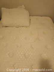 MaxSold Auction: Bed Story Full Bed Frame with Innerspring Mattress and Pillows - Toronto (Ontario, Canada) SELLER MANAGED Moving Online Auction - Enfield Avenue