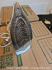 MaxSold Auction: Black+Decker Vitessa Steam Iron - Burgundy/White - Toronto (Ontario, Canada) SELLER MANAGED Moving Online Auction - Enfield Avenue