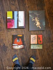 MaxSold Auction: Canvas Painting Set of 4 - Mixed Sizes - Toronto (Ontario, Canada) SELLER MANAGED Moving Online Auction - Enfield Avenue