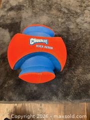 MaxSold Auction: Chuckit! Dog Toys and Pet Rug/Bed — Orange & Blue - Toronto (Ontario, Canada) SELLER MANAGED Moving Online Auction - Enfield Avenue