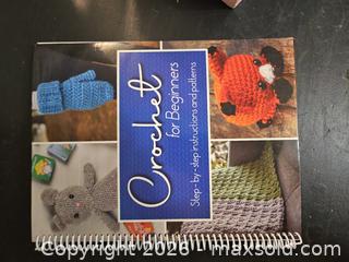 MaxSold Auction: Crochet Kit with 'Crochet for Beginners' Book & Tools - Toronto (Ontario, Canada) SELLER MANAGED Moving Online Auction - Enfield Avenue