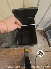 MaxSold Auction: Dual-Compartment Stainless Steel & Plastic Trash/Recycling Bin - Toronto (Ontario, Canada) SELLER MANAGED Moving Online Auction - Enfield Avenue