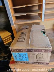 MaxSold Auction: Eco II 30 x 38 Compostable Trash Liners — 125 Count Box - Toronto (Ontario, Canada) SELLER MANAGED Moving Online Auction - Enfield Avenue