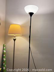 MaxSold Auction: Floor Lamps, Lot of 2, Black/Silver - Toronto (Ontario, Canada) SELLER MANAGED Moving Online Auction - Enfield Avenue