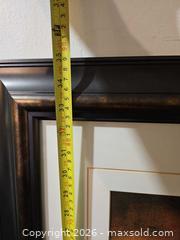 MaxSold Auction: Framed Landscape Print in Brown/Gold Wood Frame, ~33–34 in - Toronto (Ontario, Canada) SELLER MANAGED Moving Online Auction - Enfield Avenue