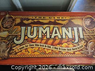 MaxSold Auction: Jumanji and Chess (Tin Full-Size 12" x 12") - Toronto (Ontario, Canada) SELLER MANAGED Moving Online Auction - Enfield Avenue